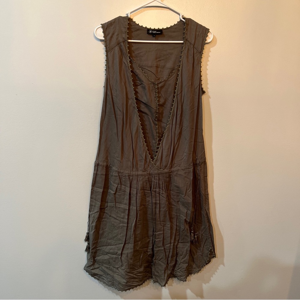 Etoile Isabel Marant Dress Size 1 Size Small Green Sleeveless Midi